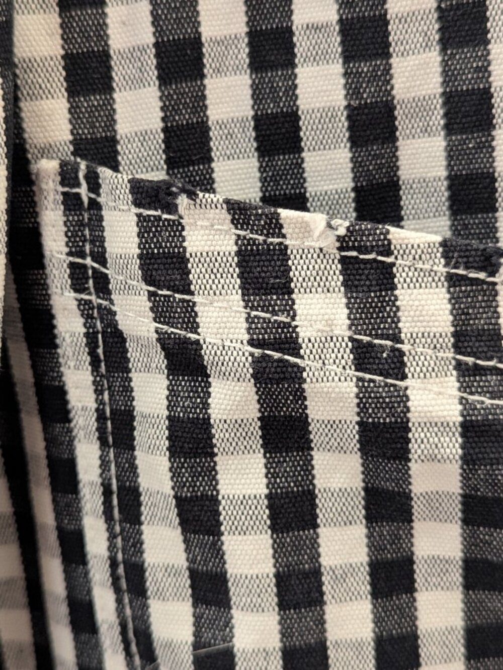 BDG Charlie Printed Wide-Leg Pant Gingham - SIZE LARGE Urban Outfitters - Picture 6 of 7